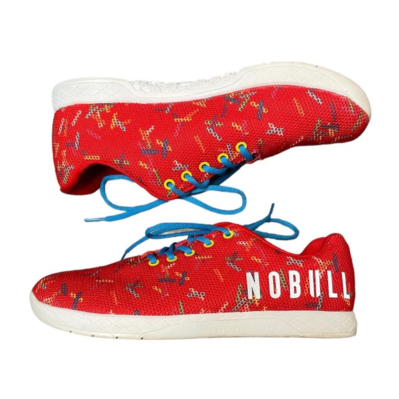 NoBull Cheat Meal Printed Trainers In Red Sprinkles Shoes Men’s Size 11.5 - Picture 1 of 8